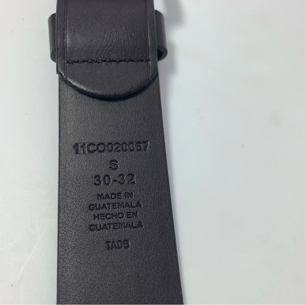 Columbia‎ Synthetic leather Brown belt Size S 30-32